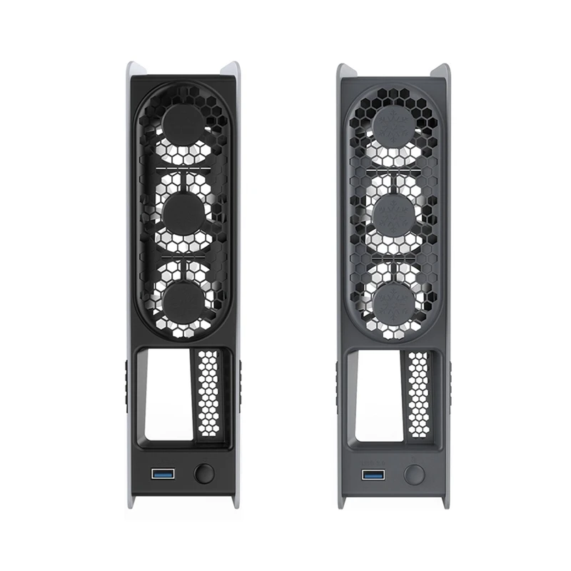 Universal Consoles Cooling Fan Intelligent Temperature Control Rear Fan With RGB Colorful Lights For PS5 Pro/PS5 Slim Black
Universal Consoles Cooling Fan Intelligent Temperature Control Rear Fan With RGB Colorful Lights For PS5 Pro/PS5 Slim Black