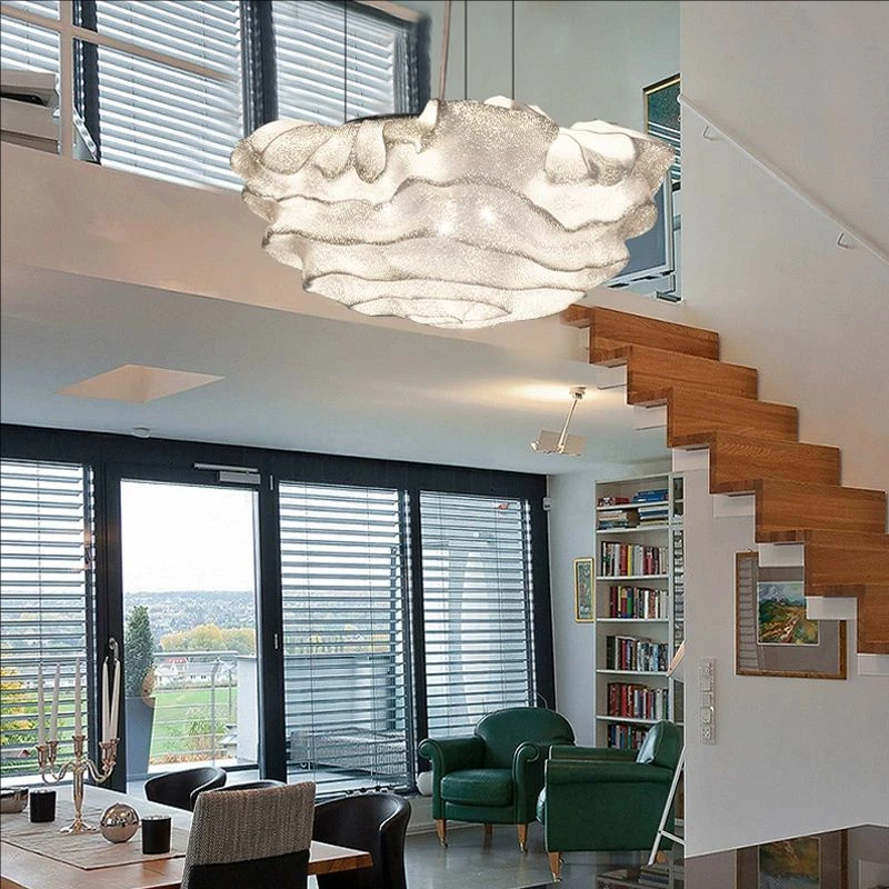 Luxury Italian Style Cloud Pendant Lamp for Home Decor - Living Room Dining Room Bar Bedroom - Exquisite Lighting Fixture
Luxury Italian Style Cloud Pendant Lamp for Home Decor - Living Room Dining Room Bar Bedroom - Exquisite Lighting Fixture