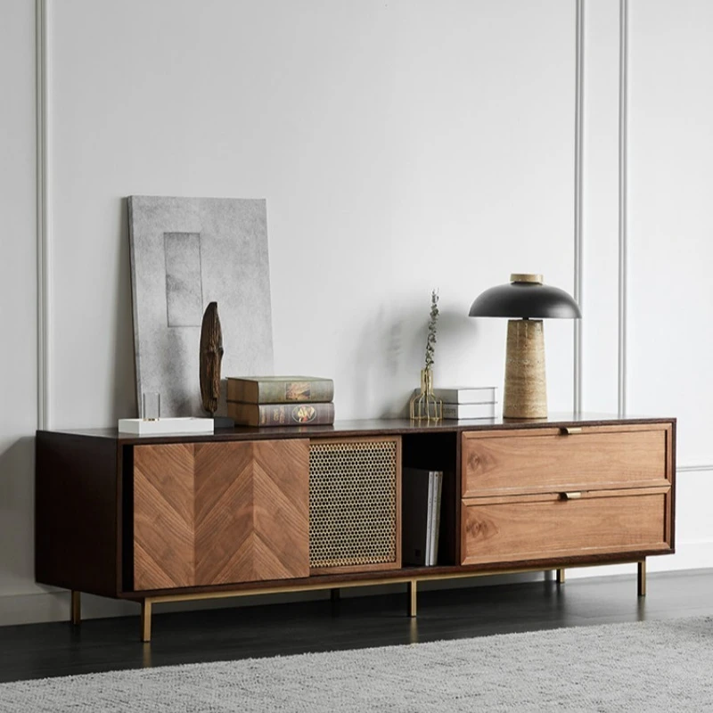American solid wood retro storage TV cabinet living room home decoration entrance cabinet homestay villa model room
American solid wood retro storage TV cabinet living room home decoration entrance cabinet homestay villa model room