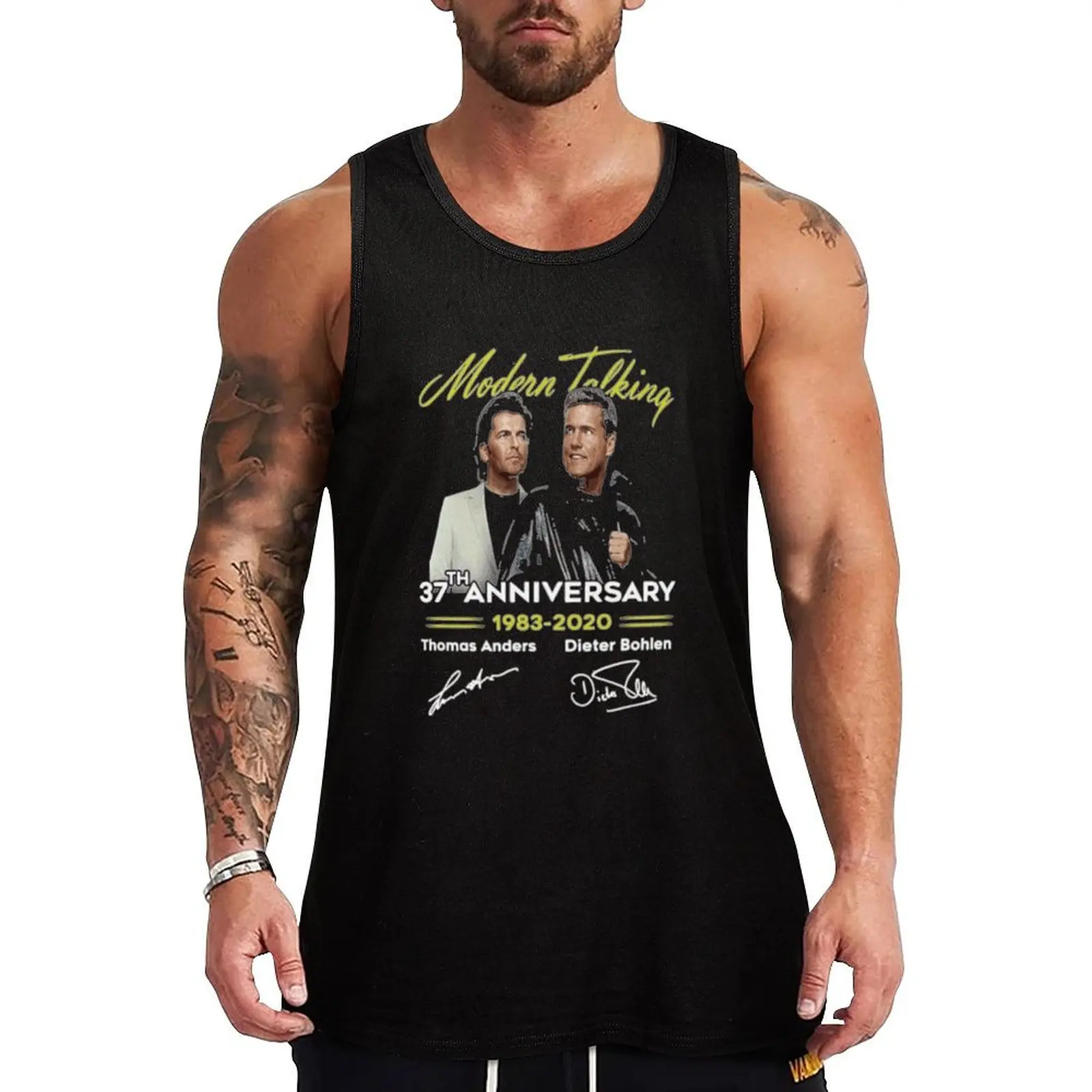 Vintage Modern Talking Anniversary Gift Tank Top Trendy Print Tank Top Fashion Graphic Sleeveless Top
Vintage Modern Talking Anniversary Gift Tank Top Trendy Print Tank Top Fashion Graphic Sleeveless Top