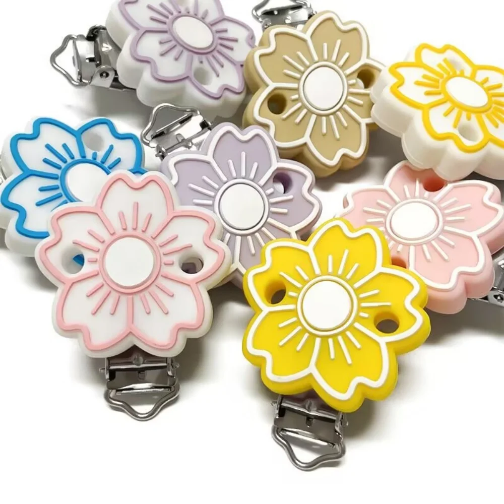 1PC food grade flower Silicone clip Focal Beads DIY Pacifier Chain Clips Toy Jewelry Accessories
1PC food grade flower Silicone clip Focal Beads DIY Pacifier Chain Clips Toy Jewelry Accessories