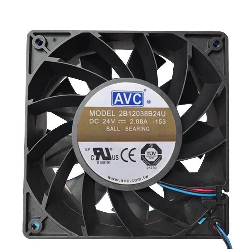2B12038B24U DC 24 В 2,08 А 120x120x38 мм 4-проводной охлаждающий вентилятор для сервера
2B12038B24U DC 24 В 2,08 А 120x120x38 мм 4-проводной охлаждающий вентилятор для сервера