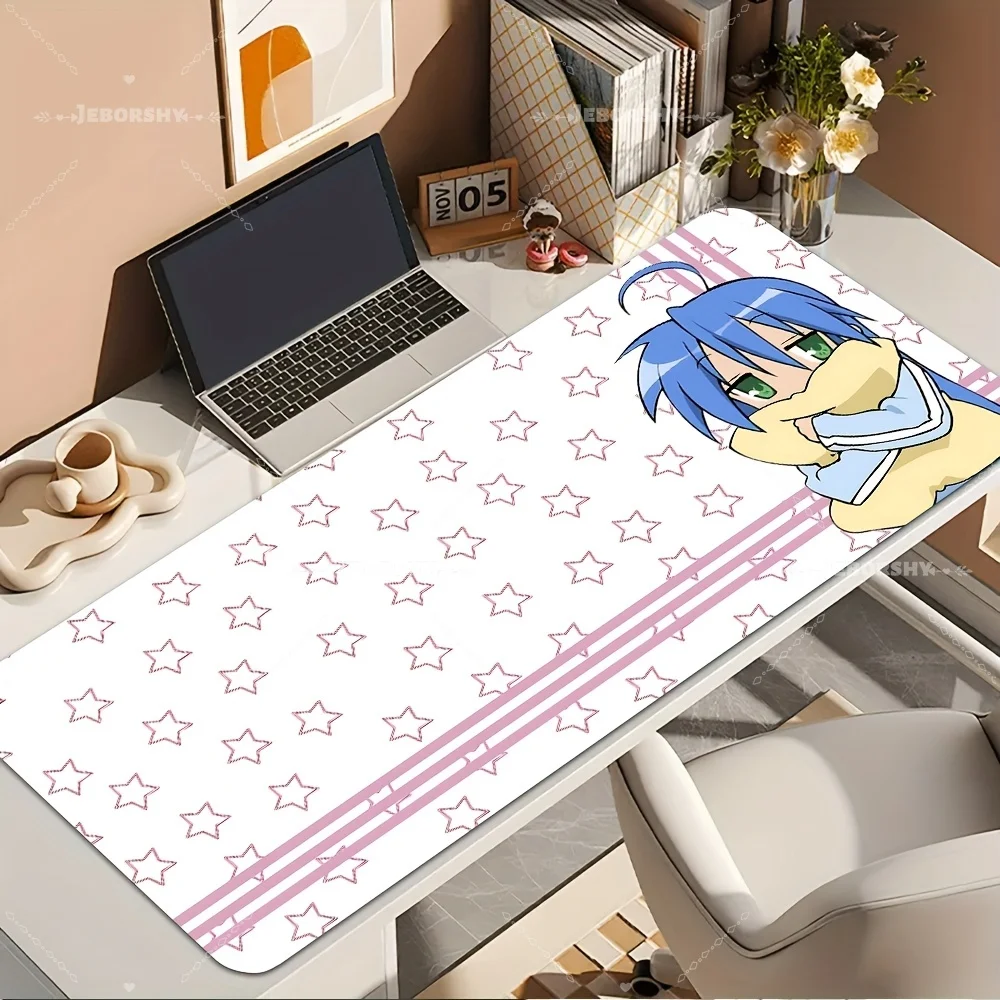 Blue Hair Anime Girl with Stars Desk Mat Non-slip Extended Gaming Mouse Pad for Office Laptop
Blue Hair Anime Girl with Stars Desk Mat Non-slip Extended Gaming Mouse Pad for Office Laptop