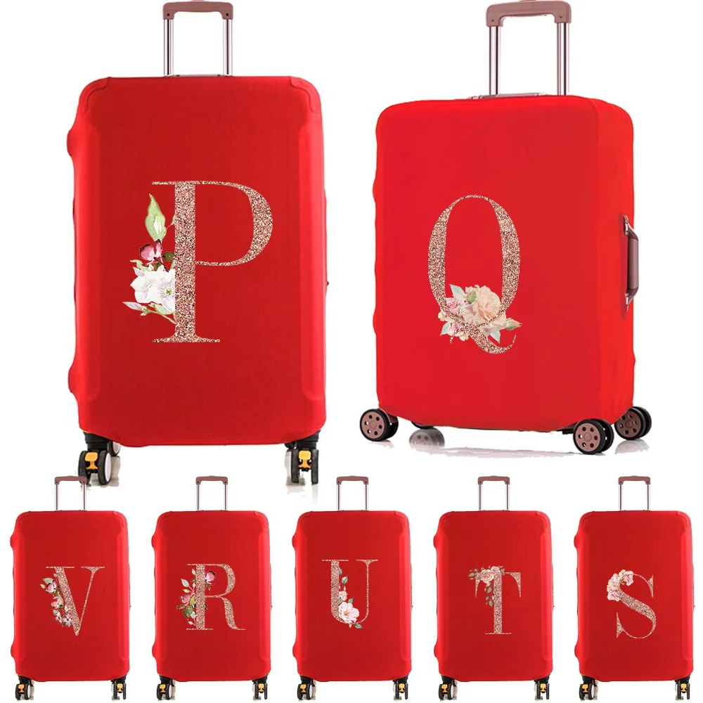 Luggage Elastic Protectives Cover for 18-32 Inch Suitcase Cases Rose Gold Print Travel Trolley Case Accessories Protector Covers
Luggage Elastic Protectives Cover for 18-32 Inch Suitcase Cases Rose Gold Print Travel Trolley Case Accessories Protector Covers