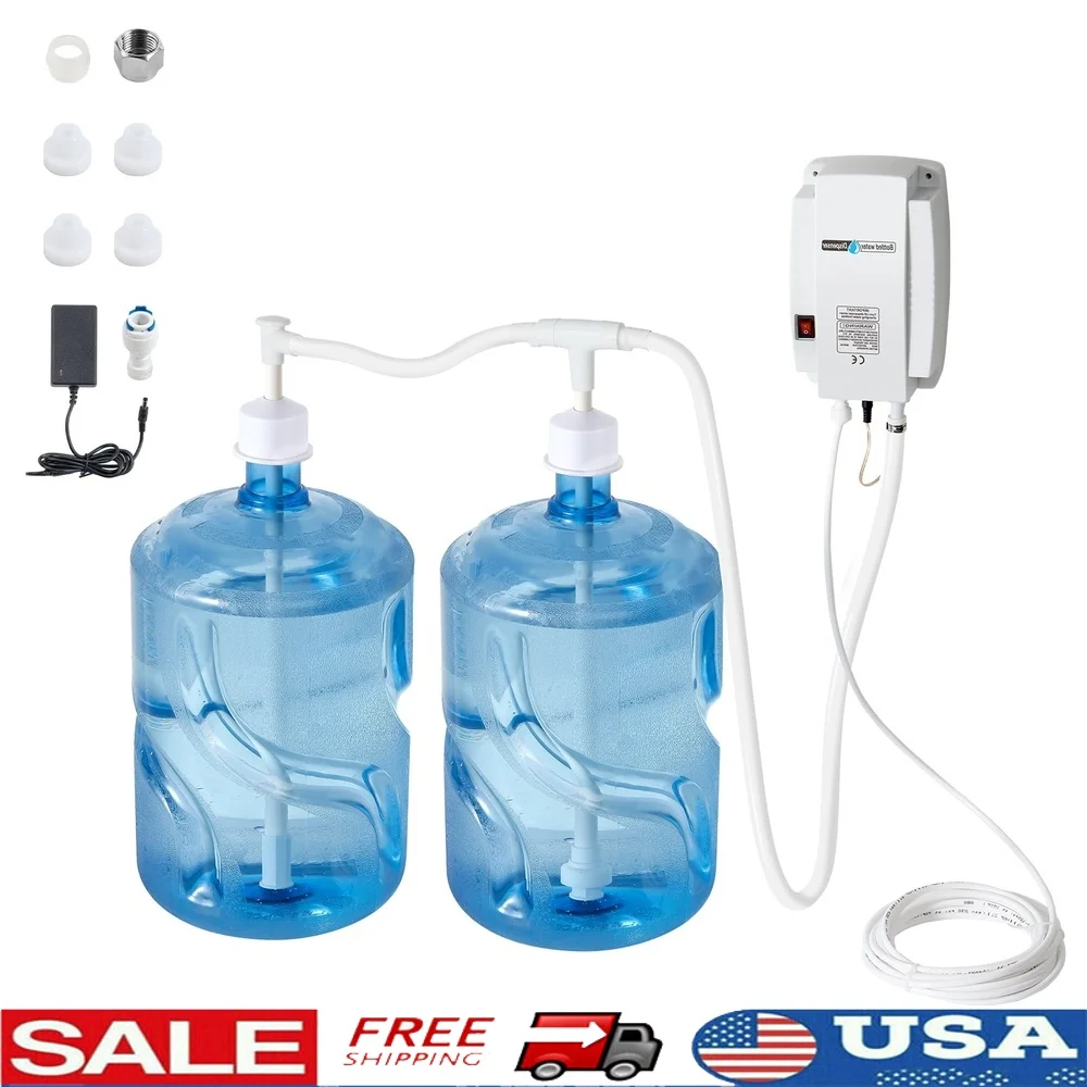 Диспенсер для бутилированной воды, система насоса, защита с двойным переключателем, широкое напряжение, совместимые смесители для водяных насосов, льдогенераторы, кофемашины
Диспенсер для бутилированной воды, система насоса, защита с двойным переключателем, широкое напряжение, совместимые смесители для водяных насосов, льдогенераторы, кофемашины