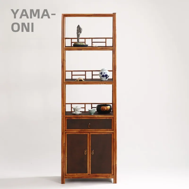 Многоуровневый бамбуковый шкаф-витрина для чая, книжный шкаф, стеллаж для хранения чайного сервиза, для чайной комнаты, в стиле древних артефактов, ручная работа
Многоуровневый бамбуковый шкаф-витрина для чая, книжный шкаф, стеллаж для хранения чайного сервиза, для чайной комнаты, в стиле древних артефактов, ручная работа
