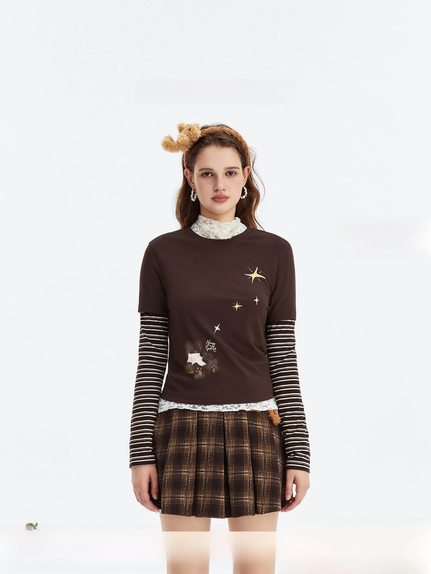 Модное лоскутное длинное платье-рубашка для женщин, повседневное, универсальное, свободного кроя, осеннее, новинка, Noisy Teddy25
Модное лоскутное длинное платье-рубашка для женщин, повседневное, универсальное, свободного кроя, осеннее, новинка, Noisy Teddy25