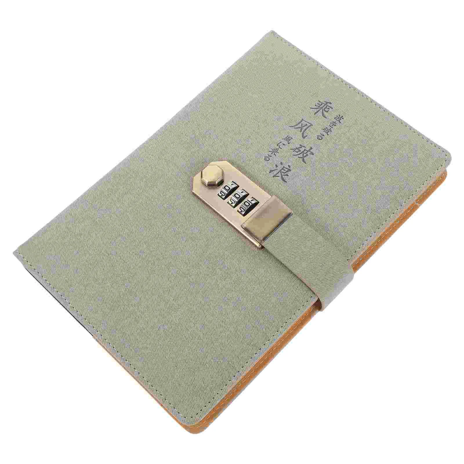 Office Notepad Password Book Set Portable Journal Simple Student Retro Lock The Notebook
Office Notepad Password Book Set Portable Journal Simple Student Retro Lock The Notebook