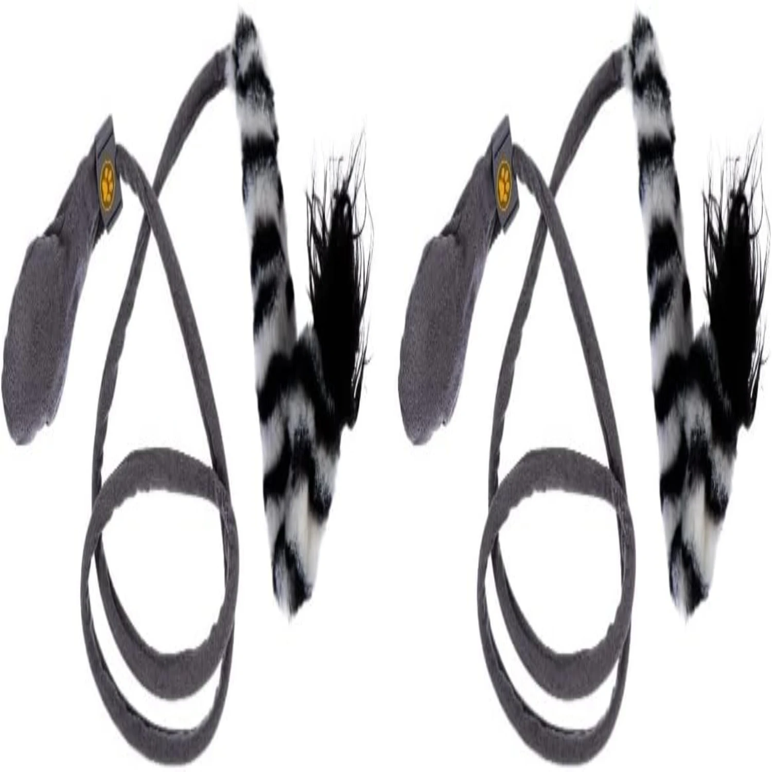Perfect for your kitten, these adorable and playful soft plush jumping cat tail toys come in a set of 2. Fun and functional, the
Perfect for your kitten, these adorable and playful soft plush jumping cat tail toys come in a set of 2. Fun and functional, the