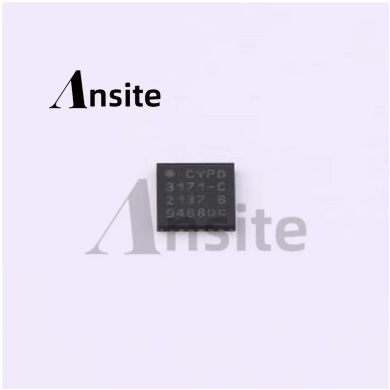 10 pieces per lot, 100% brand-new original CYPD3171-24LQXQ CYPD3171-24LQXQT controller chip, surface mount QFN24
10 pieces per lot, 100% brand-new original CYPD3171-24LQXQ CYPD3171-24LQXQT controller chip, surface mount QFN24