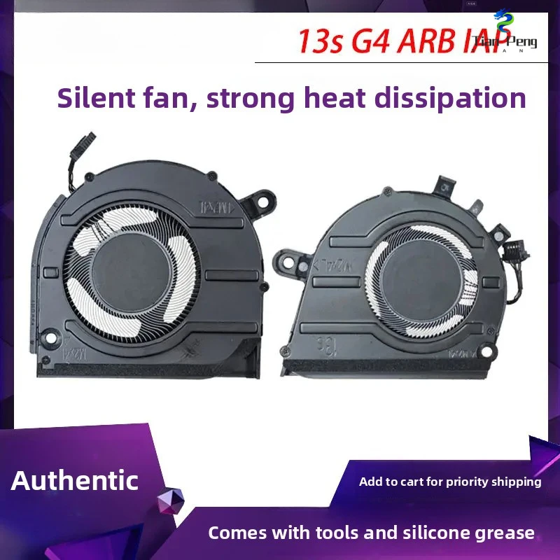Brand New Original Laptop Cooling Fan for Lenovo ThinkBook 13s G4 ARB IAP CPU GPU Fan Replacement 5F10S14001 5F10S14002
Brand New Original Laptop Cooling Fan for Lenovo ThinkBook 13s G4 ARB IAP CPU GPU Fan Replacement 5F10S14001 5F10S14002