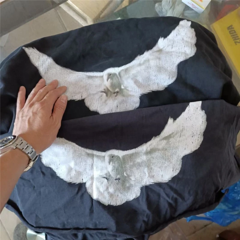 Новый 23SS Толстовка с капюшоном унисекс DOVE YZY из плотной ткани, пуловер оверсайз для мужчин и женщин
Новый 23SS Толстовка с капюшоном унисекс DOVE YZY из плотной ткани, пуловер оверсайз для мужчин и женщин