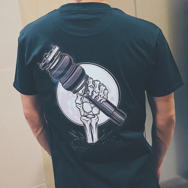 Modified Car Series Short-sleeved Skeleton Hand Pneumatic Shock-absorbing Printing Short T Pure Cotton Trend Loose
Modified Car Series Short-sleeved Skeleton Hand Pneumatic Shock-absorbing Printing Short T Pure Cotton Trend Loose