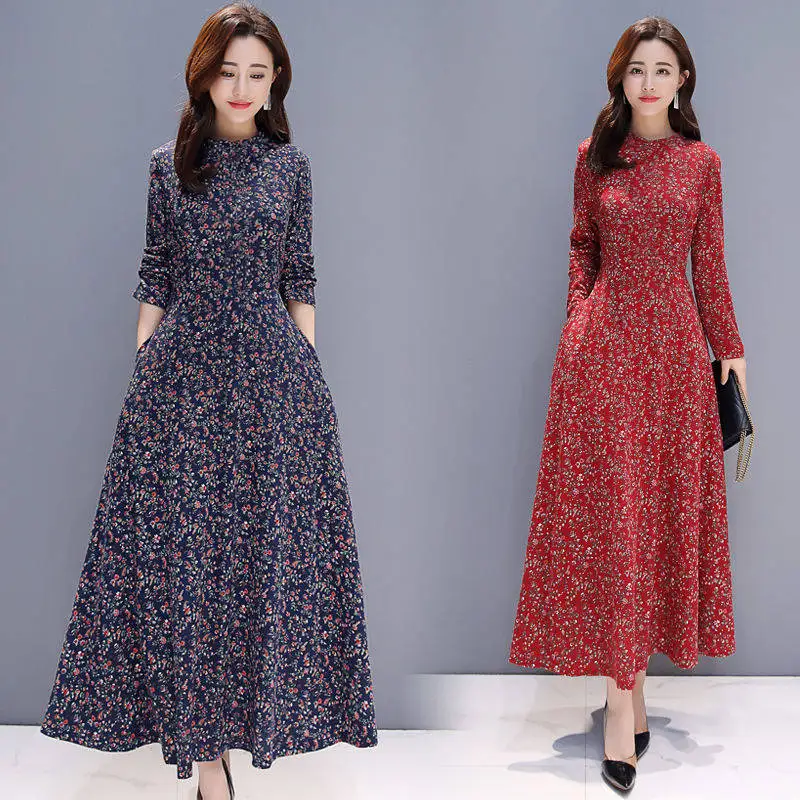 Fashionable Long Sleeve Loose Maternity Dress Women's plus Size Dress Belly Covering Elegant A-Line Skirt High Waist PVC Fabric
Fashionable Long Sleeve Loose Maternity Dress Women's plus Size Dress Belly Covering Elegant A-Line Skirt High Waist PVC Fabric