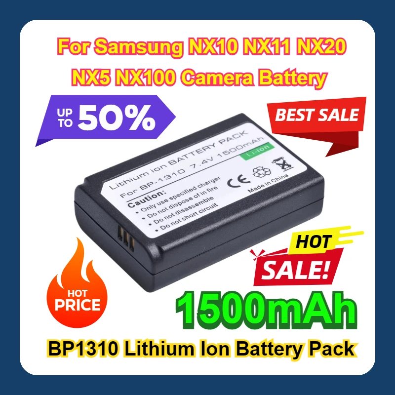 2-4 шт. 1500 мАч BP-1310 BP 1310 BP1310 литий-ионный аккумулятор для Samsung NX10 NX11 NX20 NX5 NX100 аккумулятор для камеры
2-4 шт. 1500 мАч BP-1310 BP 1310 BP1310 литий-ионный аккумулятор для Samsung NX10 NX11 NX20 NX5 NX100 аккумулятор для камеры