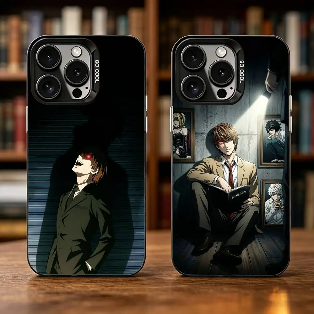 Anime D-Death N-Note Phone Case For iPhone 17,16,15,14,13,12,11 Plus,Pro Max,XS,Colored Silver Plated Inside Cover
Anime D-Death N-Note Phone Case For iPhone 17,16,15,14,13,12,11 Plus,Pro Max,XS,Colored Silver Plated Inside Cover