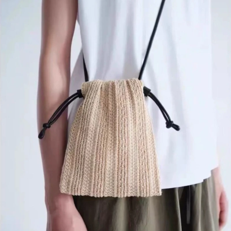 Women's Mini Crossbody Bag with Adjustable Strap Drawstring Casual Everyday Korean Style Fashion Shoulder Phone Bag
Women's Mini Crossbody Bag with Adjustable Strap Drawstring Casual Everyday Korean Style Fashion Shoulder Phone Bag