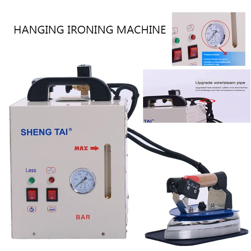 Industry Iron Pressure Steam Electric Iron Super Hanging Bottle Full Steam Iron Boiler Ironing Machine Hanging Ironing Machine
Industry Iron Pressure Steam Electric Iron Super Hanging Bottle Full Steam Iron Boiler Ironing Machine Hanging Ironing Machine
