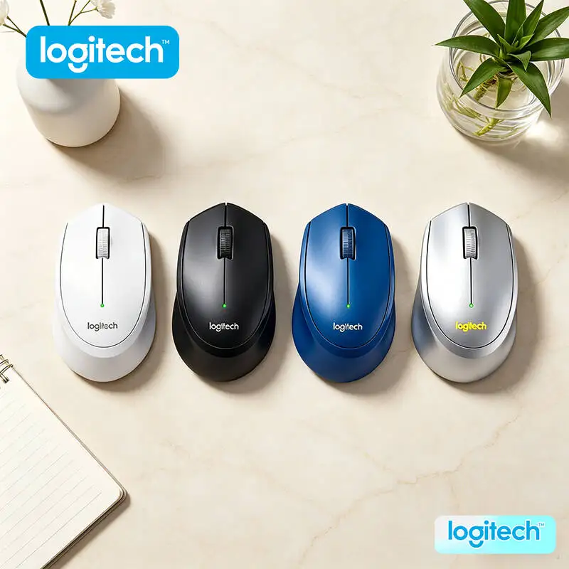 Logitech M330 Ergonomic Wireless Mouse 2.4GHz Silent Click USB Nano Receiver Plug Play Quick for Windows Mac Linux PC Desk
Logitech M330 Ergonomic Wireless Mouse 2.4GHz Silent Click USB Nano Receiver Plug Play Quick for Windows Mac Linux PC Desk