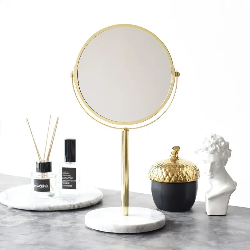 Makeup Mirror Light luxury retro European metal gold home desktop desktop square round mirror mirror dormitory makeup mirror
Makeup Mirror Light luxury retro European metal gold home desktop desktop square round mirror mirror dormitory makeup mirror