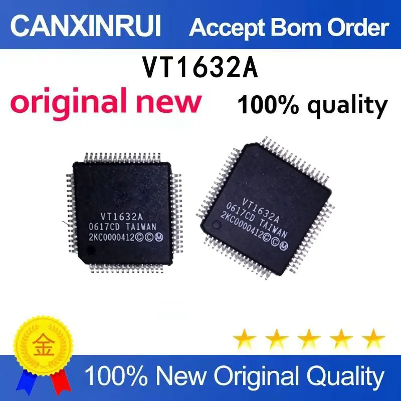 (5-100 pieces)Brand new original VT1632A QFP spot chip IC
(5-100 pieces)Brand new original VT1632A QFP spot chip IC