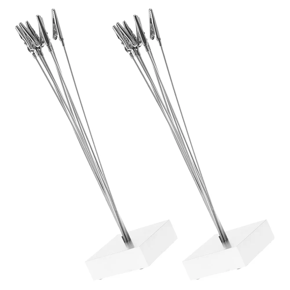 2pcs Photo Holders For Tables Small Size Table Number Sturdy Clip Stand Office Wedding Place Card Holder Table Card Holder Stand
2pcs Photo Holders For Tables Small Size Table Number Sturdy Clip Stand Office Wedding Place Card Holder Table Card Holder Stand