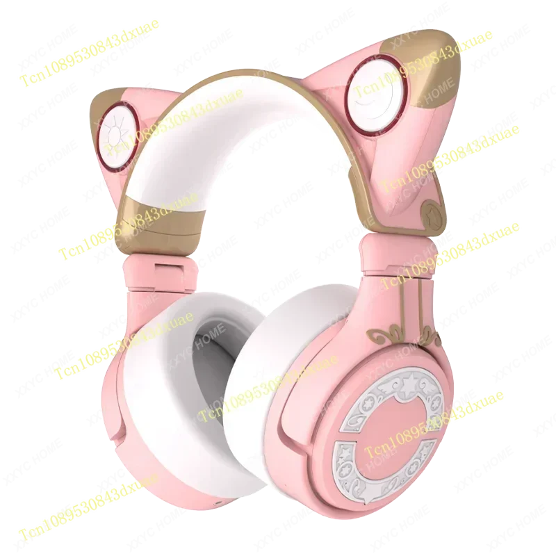 Cat Ears Headphone Head-Mounted Noise Reduction Bluetooth Wireless with Ear Microphone Cardcaptor Sakura Headphones
Cat Ears Headphone Head-Mounted Noise Reduction Bluetooth Wireless with Ear Microphone Cardcaptor Sakura Headphones