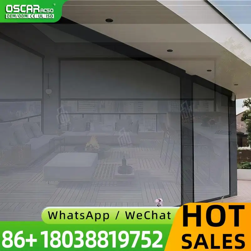 Outdoor Insect Prevention Roll Zip Screen Aluminum Frame Best Seller Ideal for Porches Patios Gardens Rolling shutter
Outdoor Insect Prevention Roll Zip Screen Aluminum Frame Best Seller Ideal for Porches Patios Gardens Rolling shutter