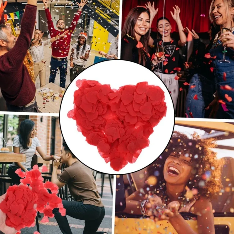 1KG Biodegradable heart confetti Heart-Shaped Table Decor for Romantic Celebrations, Weddings & Valentine's Day
1KG Biodegradable heart confetti Heart-Shaped Table Decor for Romantic Celebrations, Weddings & Valentine's Day