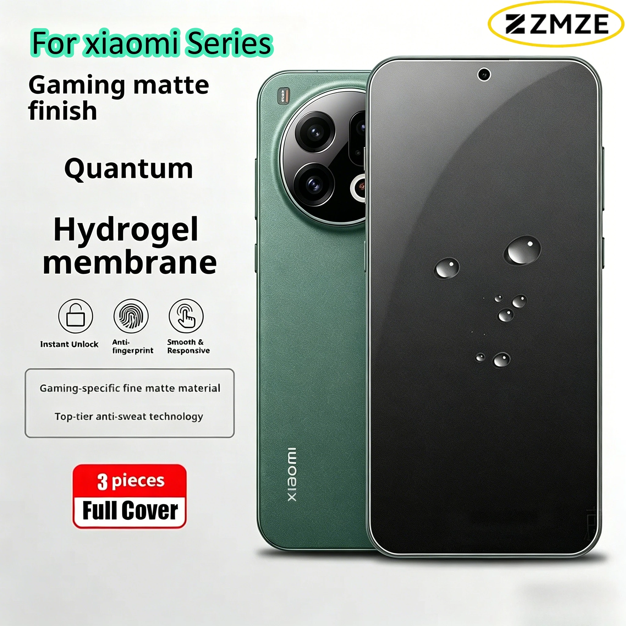 3PCS Matte Hydrogel Film for Xiaomi 17 Ultra 15 Pro 14T 13 12 11 10 9T Anti-Scratch Oil-resistant Anti-Fingerprint Hydrogel Film
3PCS Matte Hydrogel Film for Xiaomi 17 Ultra 15 Pro 14T 13 12 11 10 9T Anti-Scratch Oil-resistant Anti-Fingerprint Hydrogel Film