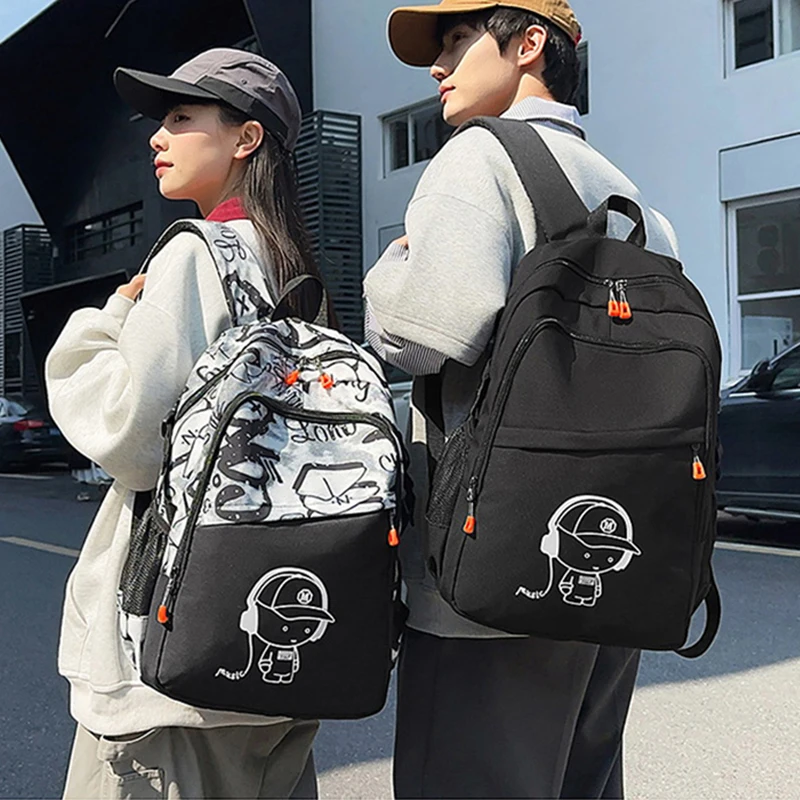 Fashionable Unisex Backpack Random Cartoon Printing Lightweight Large Capacity Shoulders Bag Daily Outing Vacation Backpacks
Fashionable Unisex Backpack Random Cartoon Printing Lightweight Large Capacity Shoulders Bag Daily Outing Vacation Backpacks