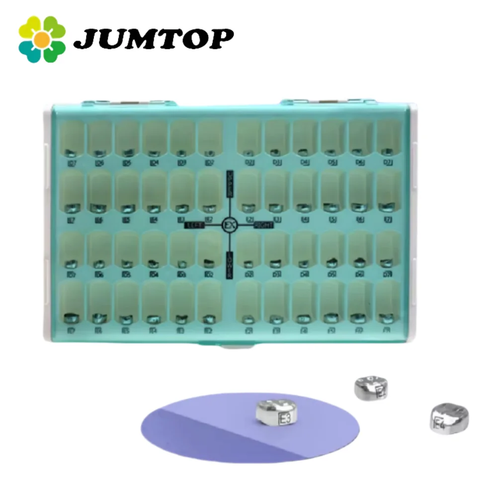 Dental Kid Crowns Preformed Metal Crown Stainless Steel Dental Materials 48Pcs/Box
Dental Kid Crowns Preformed Metal Crown Stainless Steel Dental Materials 48Pcs/Box