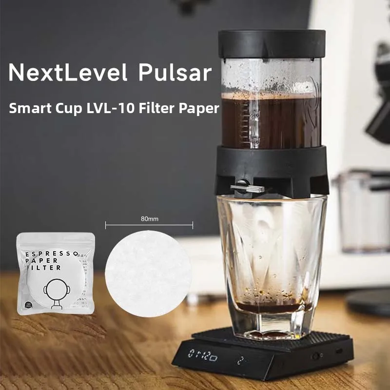 NextLevel Pulsar Smart Cup 80mm Special Filter Paper LVL0 Immersion High Extraction Filter Cup Coffee Brewing Tools
NextLevel Pulsar Smart Cup 80mm Special Filter Paper LVL0 Immersion High Extraction Filter Cup Coffee Brewing Tools