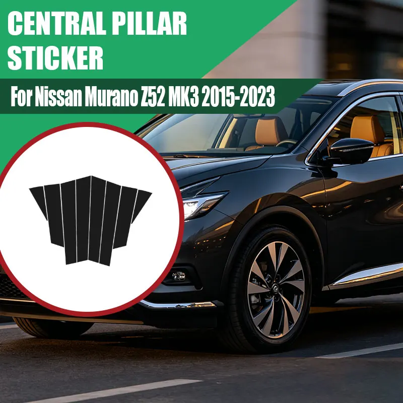 For Nissan Murano Z52 MK3 2015-2016-2017-2018-2019-2020-2021-2022-2023 Carbon Fiber B C Pillar Door Column Trim Cover Sticker
For Nissan Murano Z52 MK3 2015-2016-2017-2018-2019-2020-2021-2022-2023 Carbon Fiber B C Pillar Door Column Trim Cover Sticker