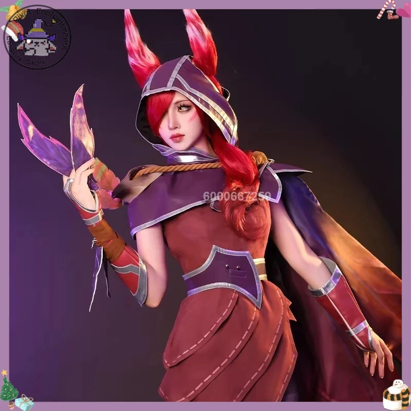 ABC123Top Game The Rebel Cosplay Costume Anime Xayah Role Playing Clothes Fashion Dress with Leather Cloak for Women 3;b,6/k'5;
ABC123Top Game The Rebel Cosplay Costume Anime Xayah Role Playing Clothes Fashion Dress with Leather Cloak for Women 3;b,6/k'5;