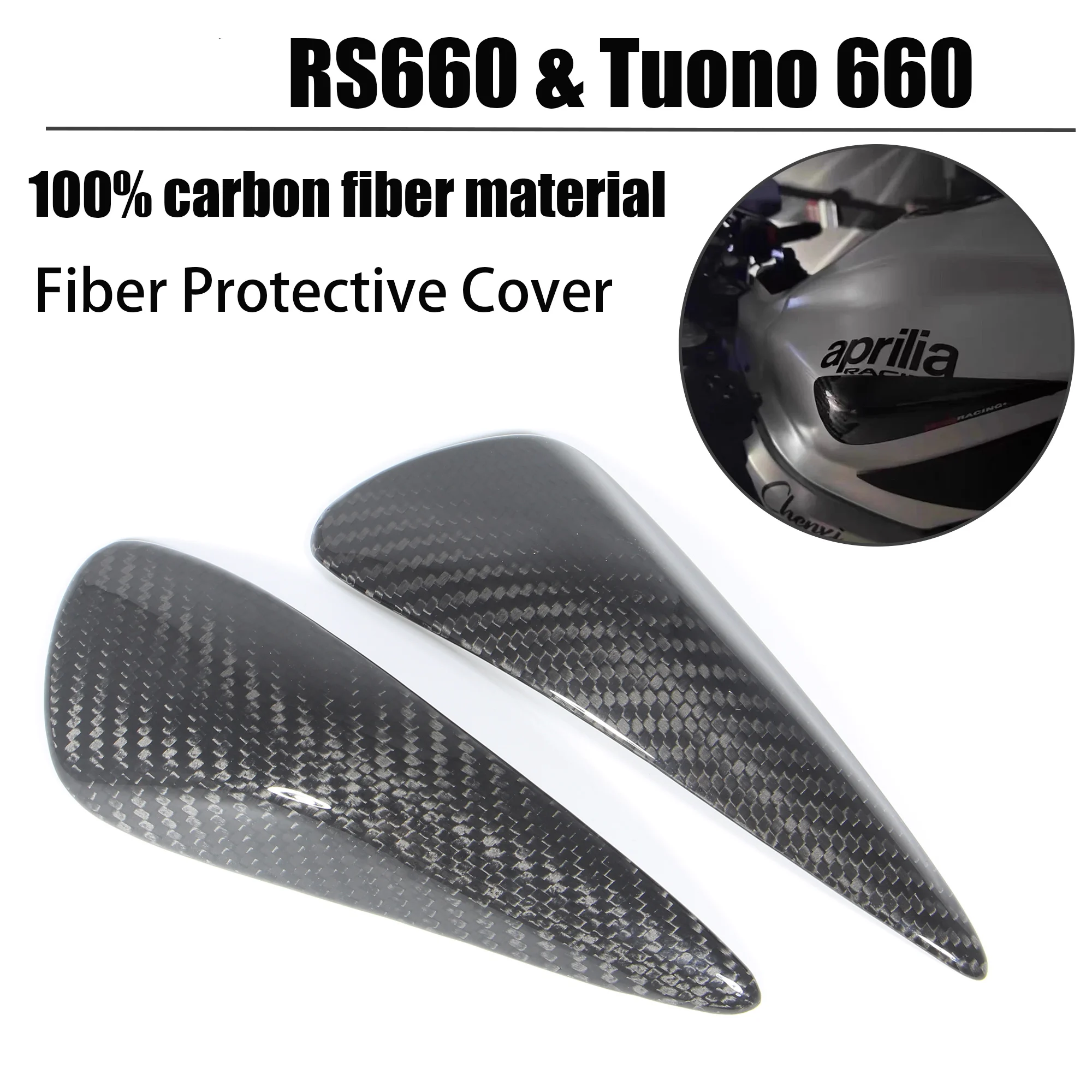 High-quality Motorcycle Tank Carbon Fiber Protective Cover Suitable Fuel Tank Protector For Aprilia RS660 & Tuono 660 2021-2024
High-quality Motorcycle Tank Carbon Fiber Protective Cover Suitable Fuel Tank Protector For Aprilia RS660 & Tuono 660 2021-2024