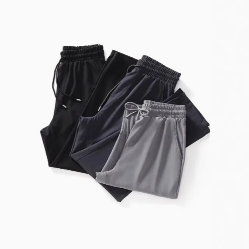 New Ice Silk Breathable Men's Sports Pants Quick Drying Sweat-absorbing Comfortable Cool High Quality Outdoor Pants for Male
New Ice Silk Breathable Men's Sports Pants Quick Drying Sweat-absorbing Comfortable Cool High Quality Outdoor Pants for Male
