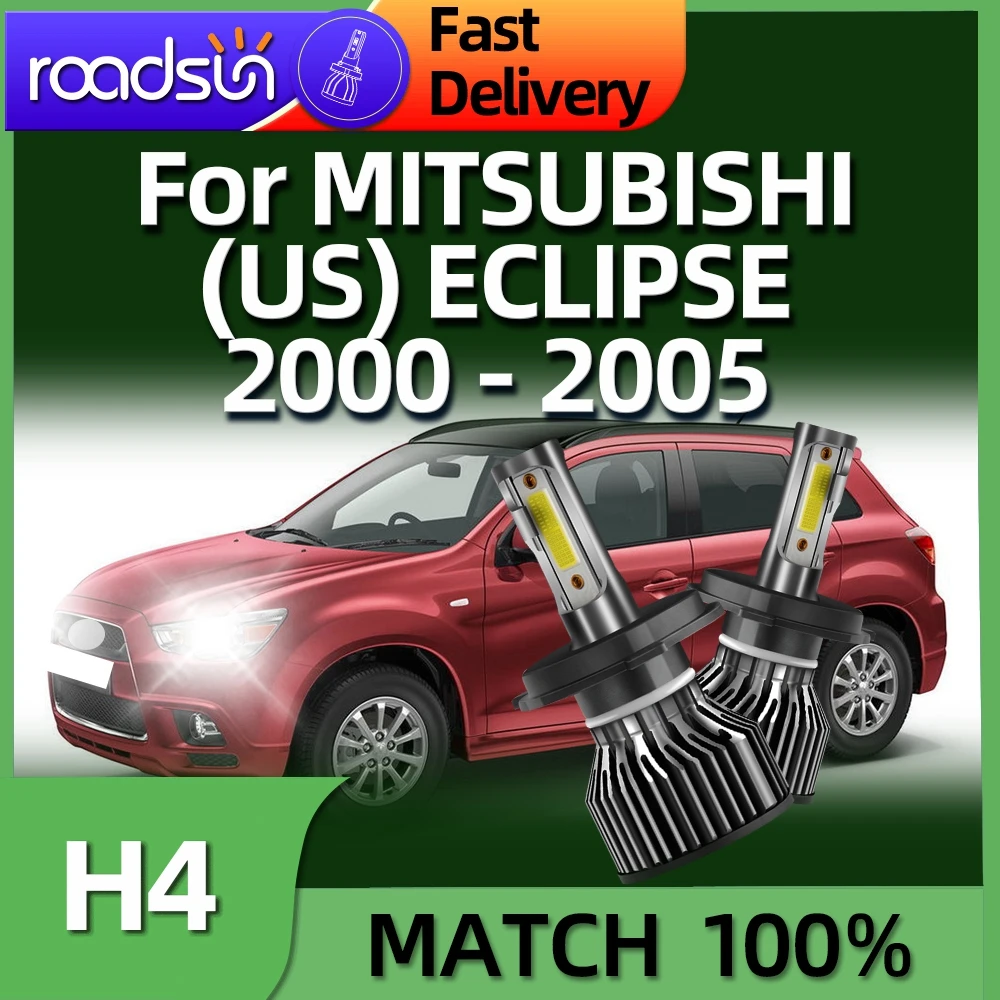 Roadsun 2PCs LED Bulbs Car H4 150W Headlight 6000K White For MITSUBISHI (US) ECLIPSE 2000 2001 2002 2003 2004 2005
Roadsun 2PCs LED Bulbs Car H4 150W Headlight 6000K White For MITSUBISHI (US) ECLIPSE 2000 2001 2002 2003 2004 2005