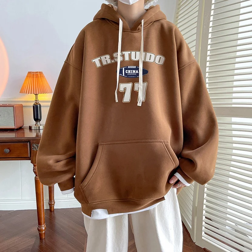 Casual Hoodie Sweatirt Fake Two-Piece Letter Print Teenage Boy Spring Autumn Faionable Spor Top Loose Fit Comfortable
Casual Hoodie Sweatirt Fake Two-Piece Letter Print Teenage Boy Spring Autumn Faionable Spor Top Loose Fit Comfortable