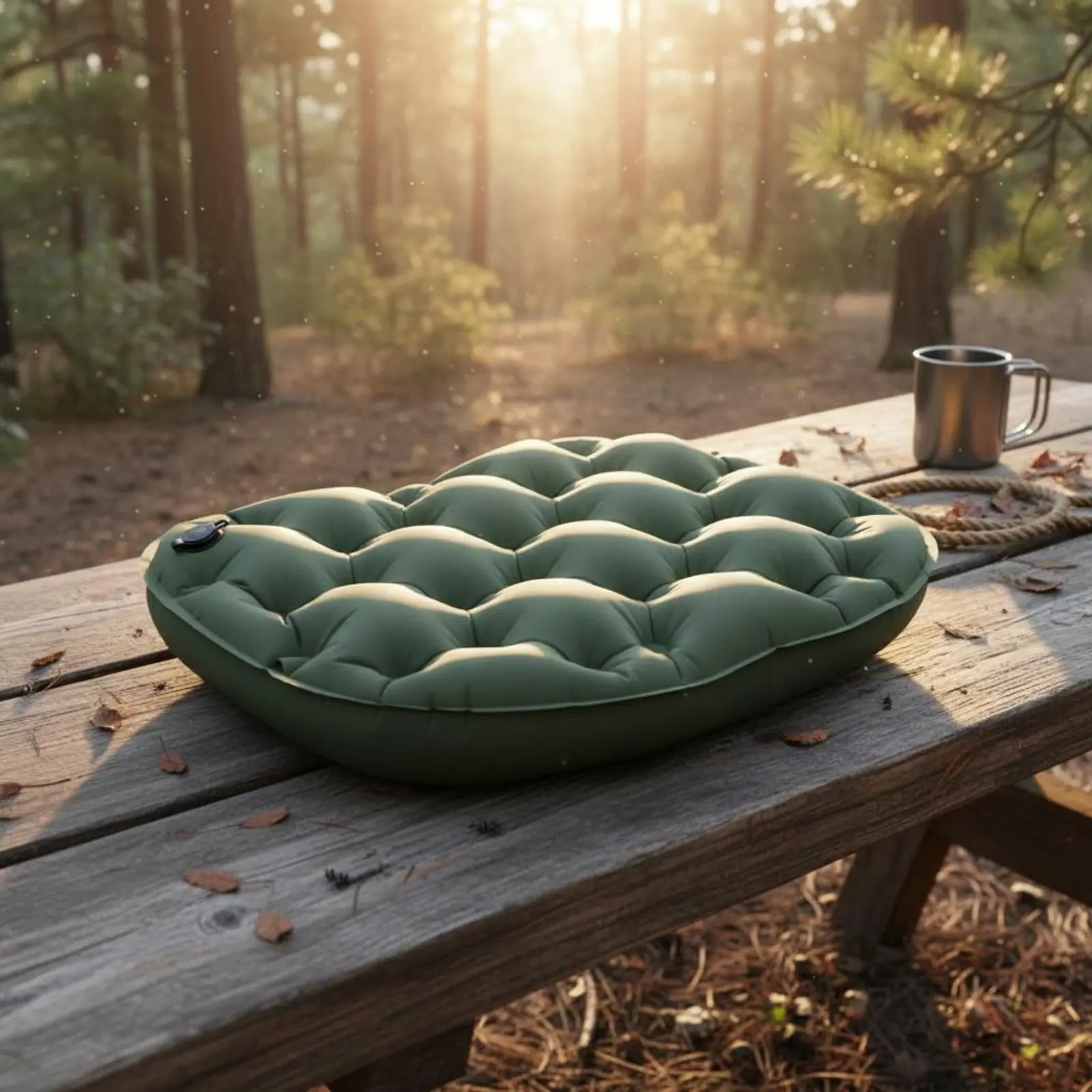 Inflatable Seat Cushion Tufted Egg-Shaped-Crate Seat Cushion Outdoor Gear Lightweight Fast Inflating for Hiking
Inflatable Seat Cushion Tufted Egg-Shaped-Crate Seat Cushion Outdoor Gear Lightweight Fast Inflating for Hiking