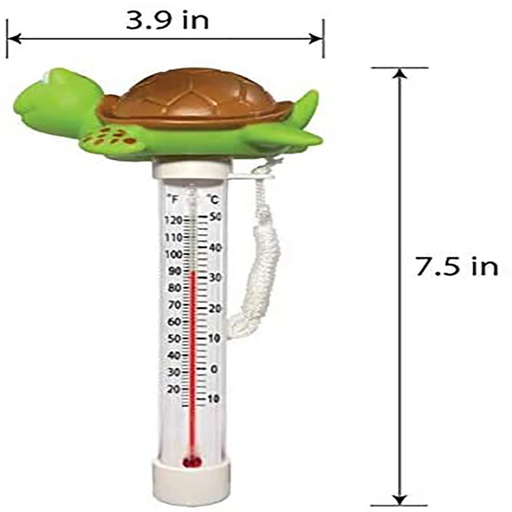 Tethered Floating Thermometer for Accurate Water Temperature in Pools Ponds and Aquariums with Dual Fahrenheit Celsius Display
Tethered Floating Thermometer for Accurate Water Temperature in Pools Ponds and Aquariums with Dual Fahrenheit Celsius Display