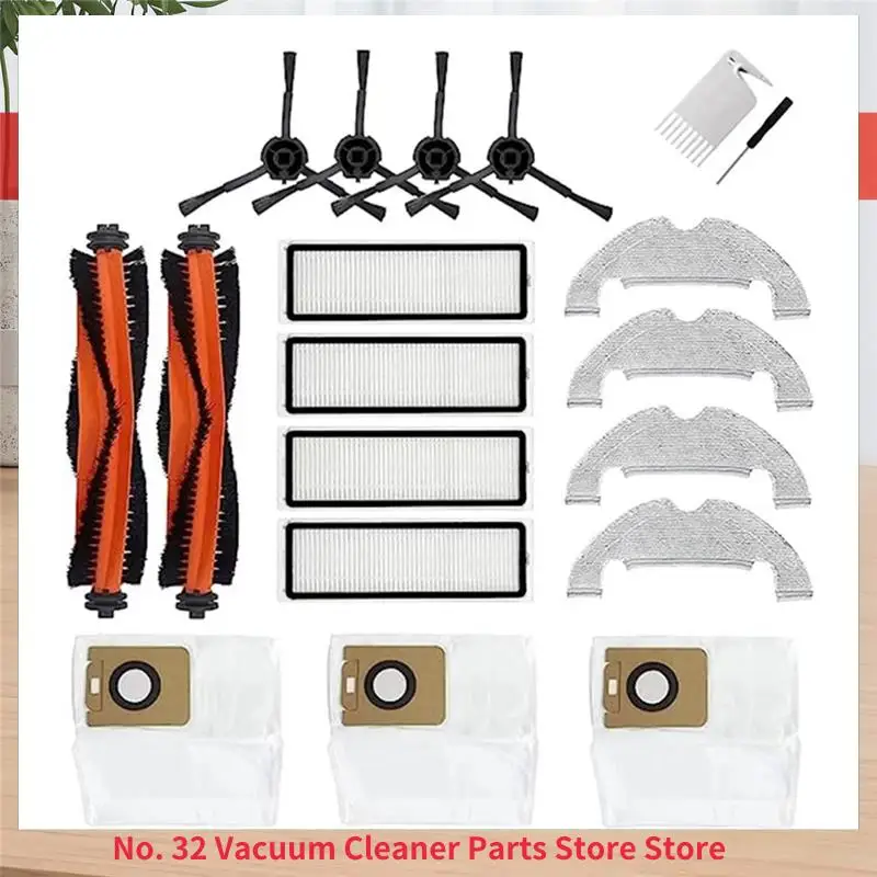 Suitable For Chasing Dream Sweeping Robot Replacement Roller Brush L10plus Main Brush Side Brush Filter Dust Bag Rag
Suitable For Chasing Dream Sweeping Robot Replacement Roller Brush L10plus Main Brush Side Brush Filter Dust Bag Rag
