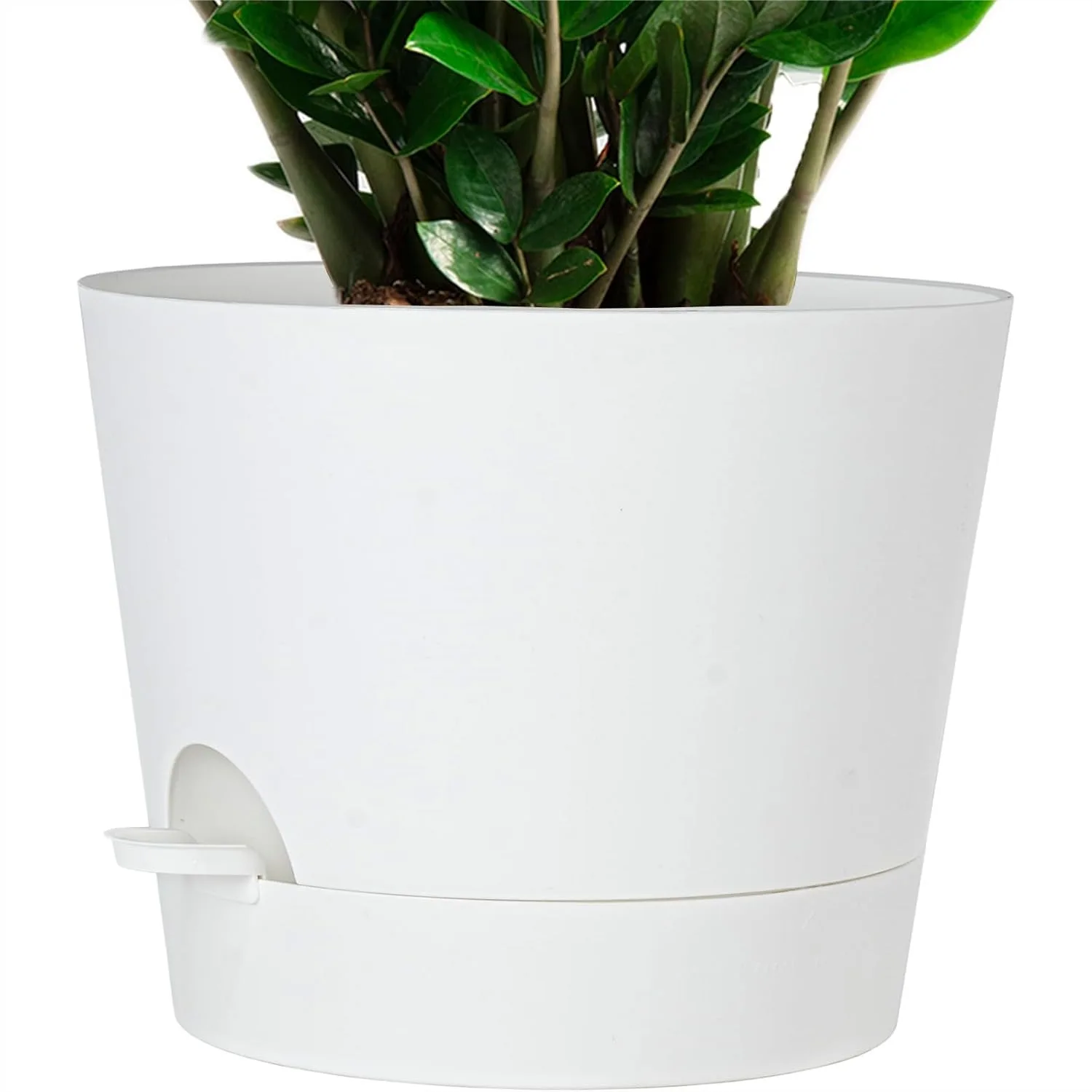 12 Inch Self Watering Plant Pot with 60oz Reservoir for Indoor Outdoor Plants, White
12 Inch Self Watering Plant Pot with 60oz Reservoir for Indoor Outdoor Plants, White