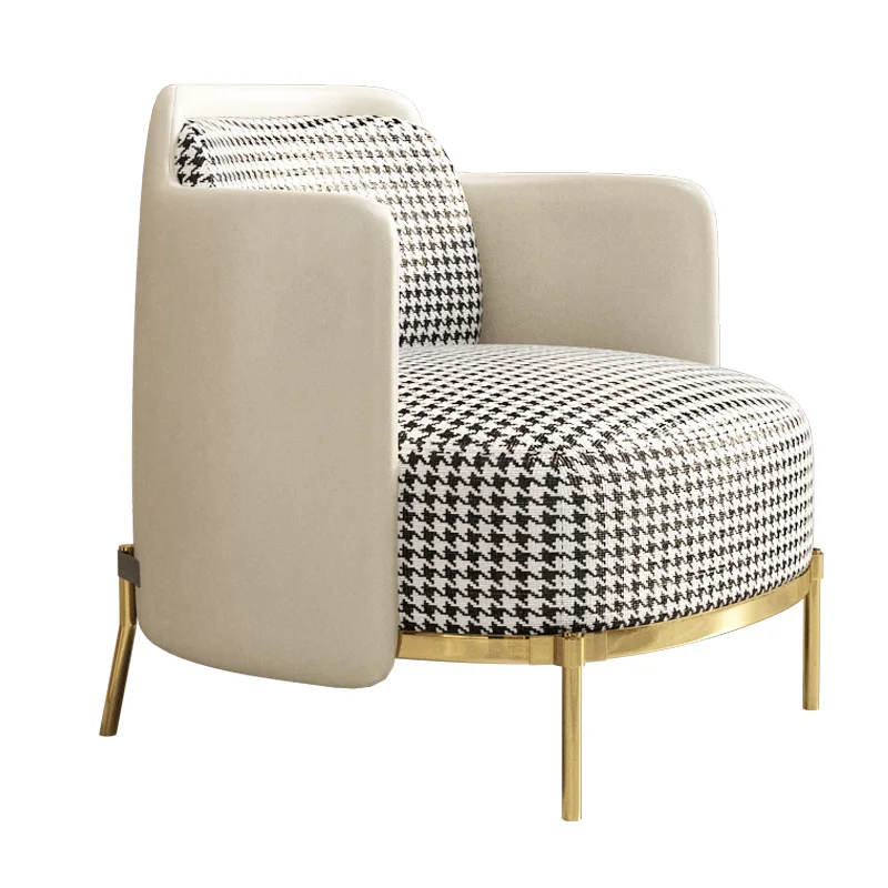 Postmodern light luxury leisure sofa chair small apartment living room single sofa simple
Postmodern light luxury leisure sofa chair small apartment living room single sofa simple