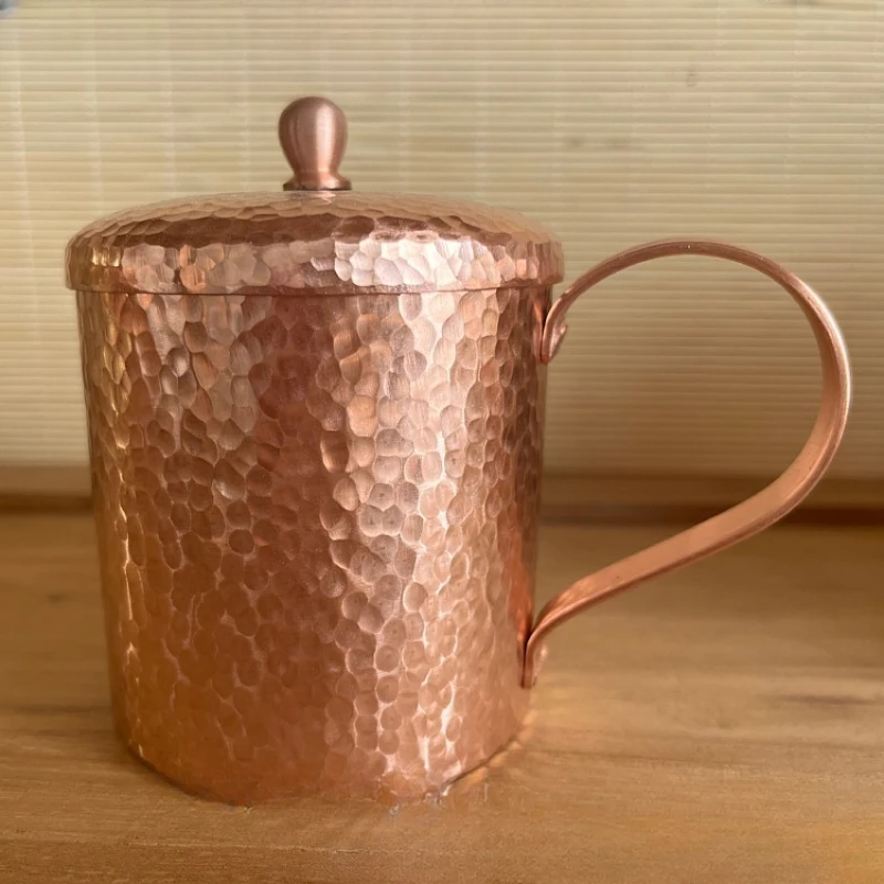 Thickened Pure Metal Tumbler Purple Copper Tea Cup Hammered Brass Mug Cuprum Tableware Durable Quality for Home And Kitchen
Thickened Pure Metal Tumbler Purple Copper Tea Cup Hammered Brass Mug Cuprum Tableware Durable Quality for Home And Kitchen