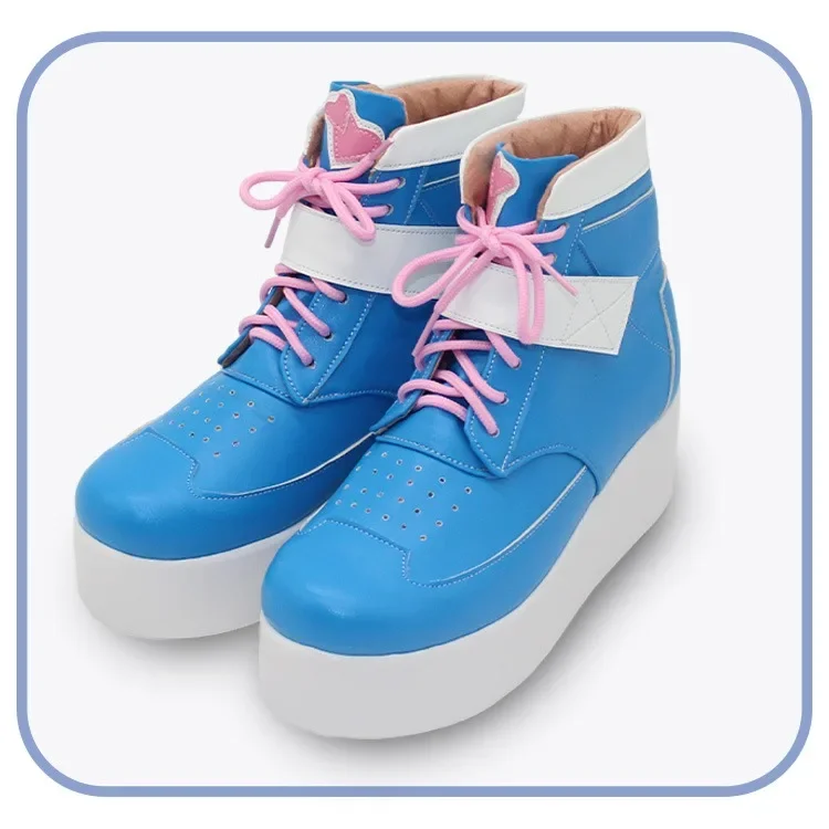 Hero Watson Cosplay Shoes Game PU Leather Blue Thick Sole Shoes Big Size Halloween Carnival Boots Custom Made
Hero Watson Cosplay Shoes Game PU Leather Blue Thick Sole Shoes Big Size Halloween Carnival Boots Custom Made
