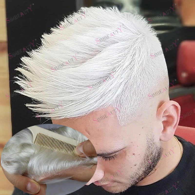 Незаметная система замещения волос 30 мм, волнистая, 100% натуральные человеческие волосы, для пожилых мужчин, платиновый блонд 60R, с естественной линией роста волос, 540, коричневый с оттенком седины, Posthesis
Незаметная система замещения волос 30 мм, волнистая, 100% натуральные человеческие волосы, для пожилых мужчин, платиновый блонд 60R, с естественной линией роста волос, 540, коричневый с оттенком седины, Posthesis