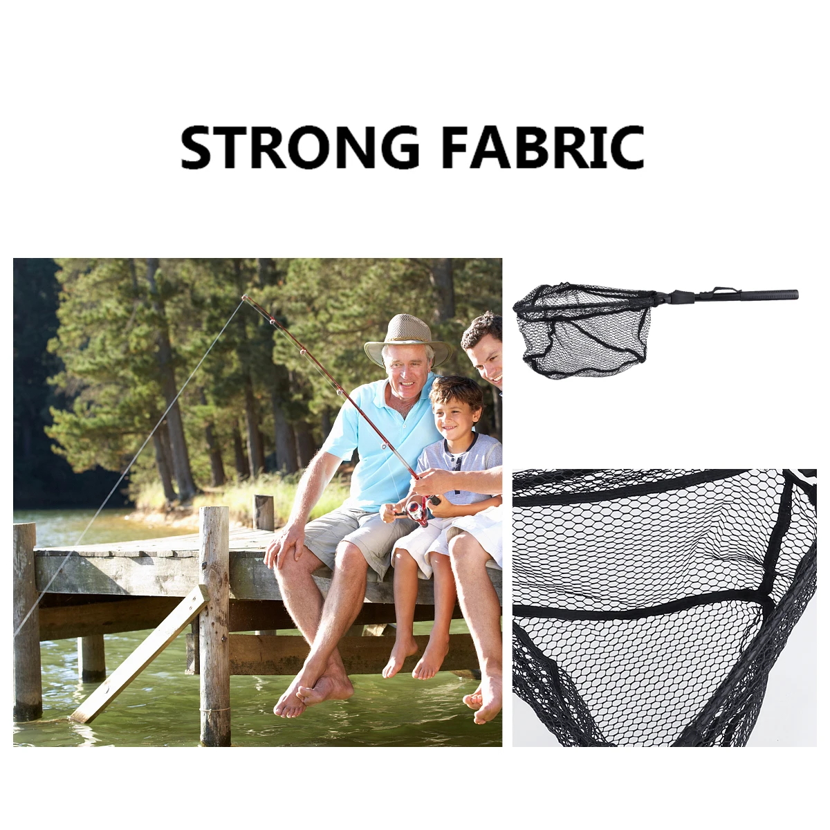 Fishing Net L Nets Portable Telescopic Aluminum Foldable Lightweight Waterproof Coating Fish Friendly Scales Protective
Fishing Net L Nets Portable Telescopic Aluminum Foldable Lightweight Waterproof Coating Fish Friendly Scales Protective