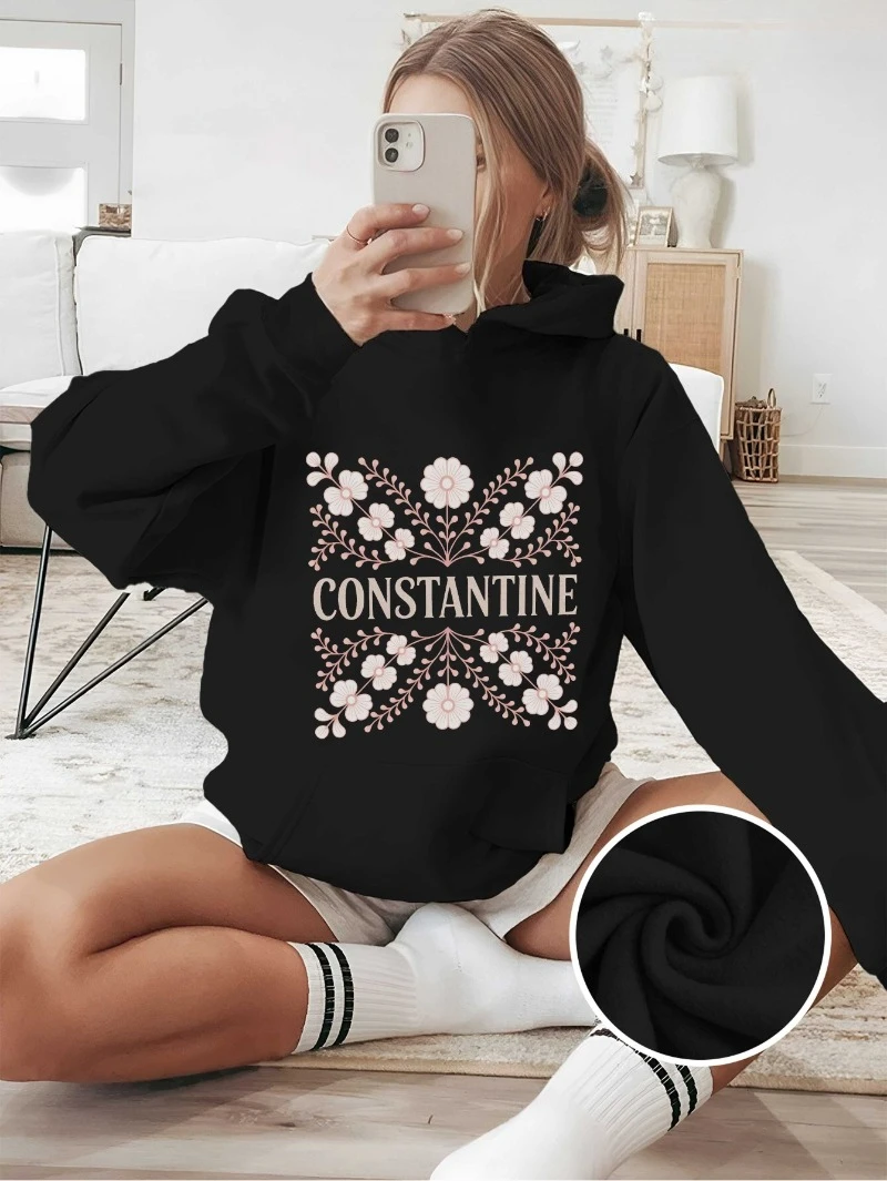 Floral Motif Art Women's Hoodies Casual Wear Cozy Clothing Trendy Hoodie Soft Fabric Pullover Hoodie Hooded Sweatshirt Women
Floral Motif Art Women's Hoodies Casual Wear Cozy Clothing Trendy Hoodie Soft Fabric Pullover Hoodie Hooded Sweatshirt Women