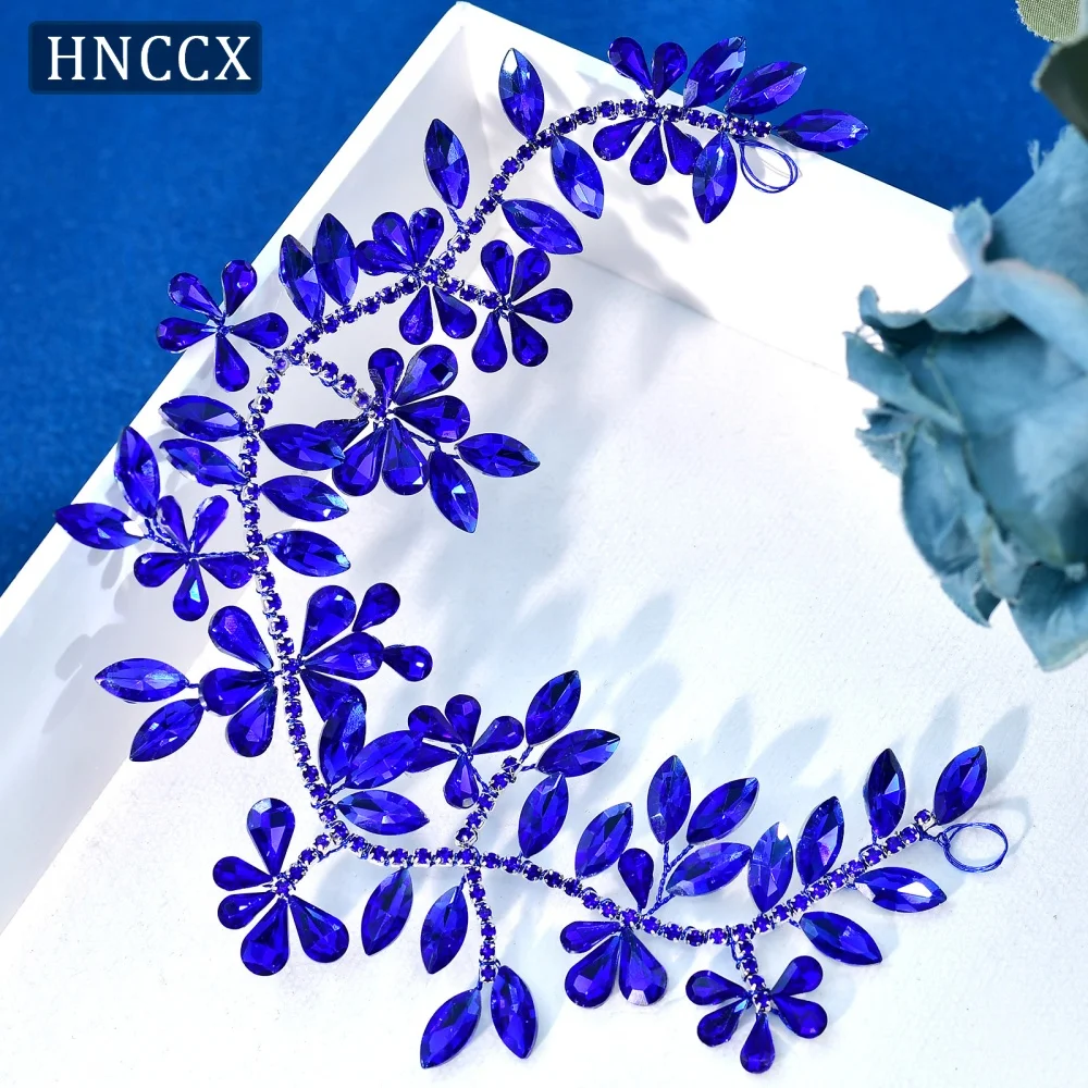 HNCCX Blue Color Rhinestone Party Hair Vine Bride Headbands Wedding Hair Accessories Handmade Headwear For Women HP239
HNCCX Blue Color Rhinestone Party Hair Vine Bride Headbands Wedding Hair Accessories Handmade Headwear For Women HP239